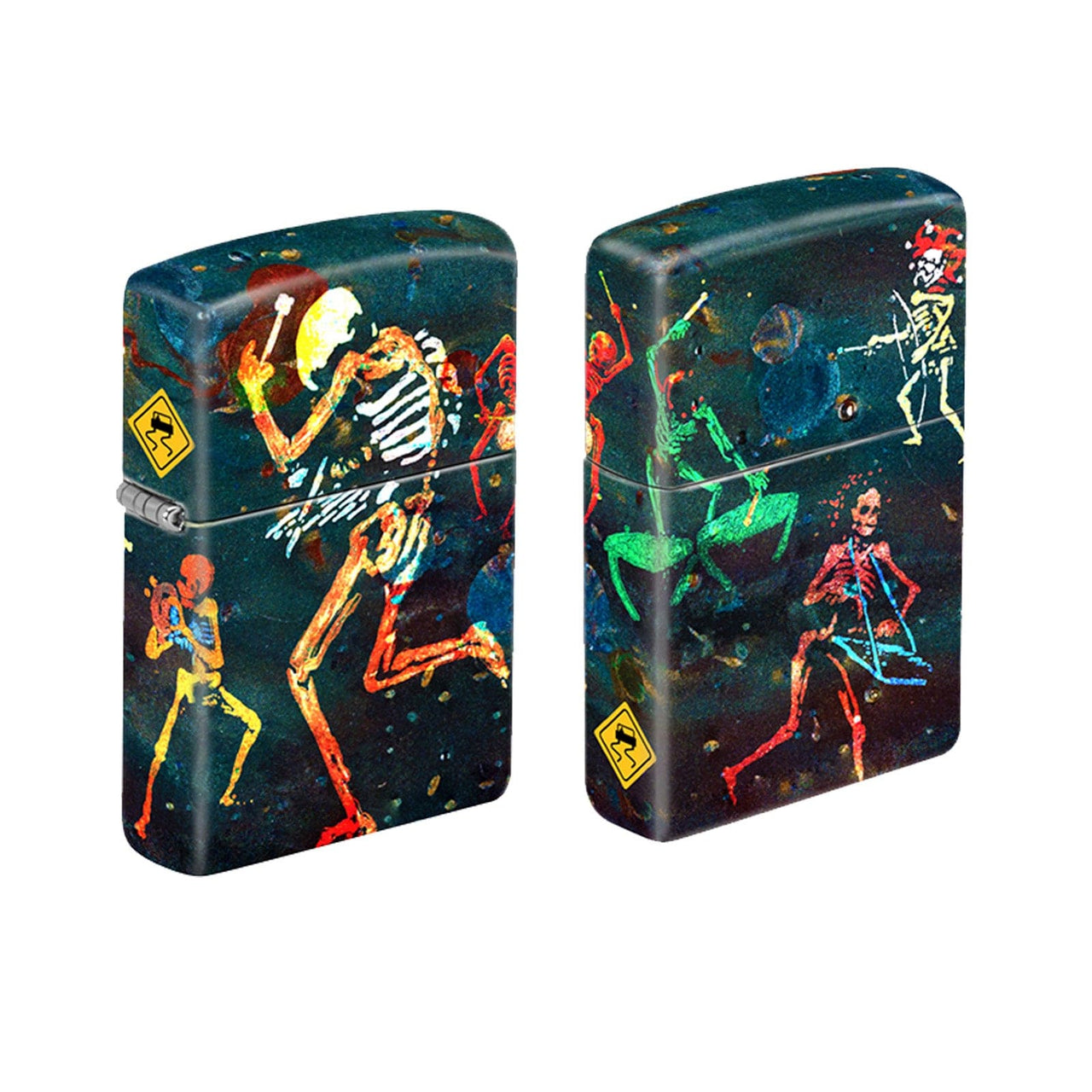 SKIDZ Fun Stuff SKIDZ x Mickey Hart Psychopomp Glow-in-the-Dark Zippo Lighter