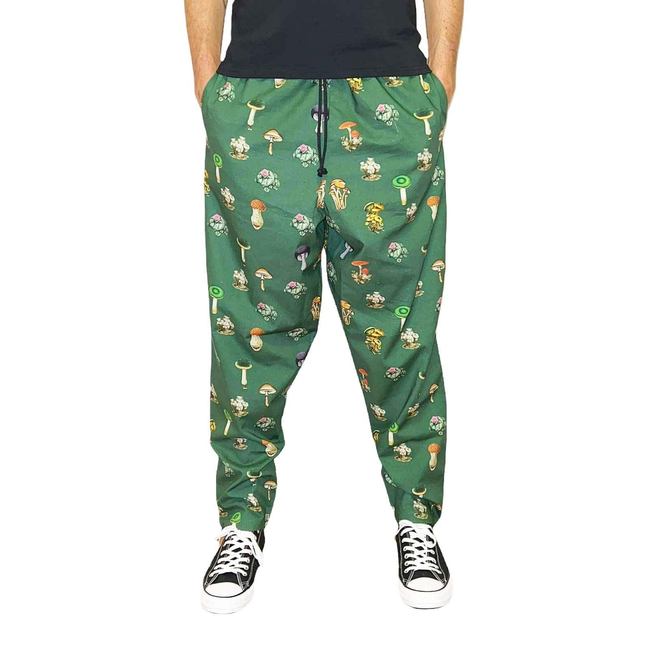 Skidz Pants Mushrooms & Cacti - Green