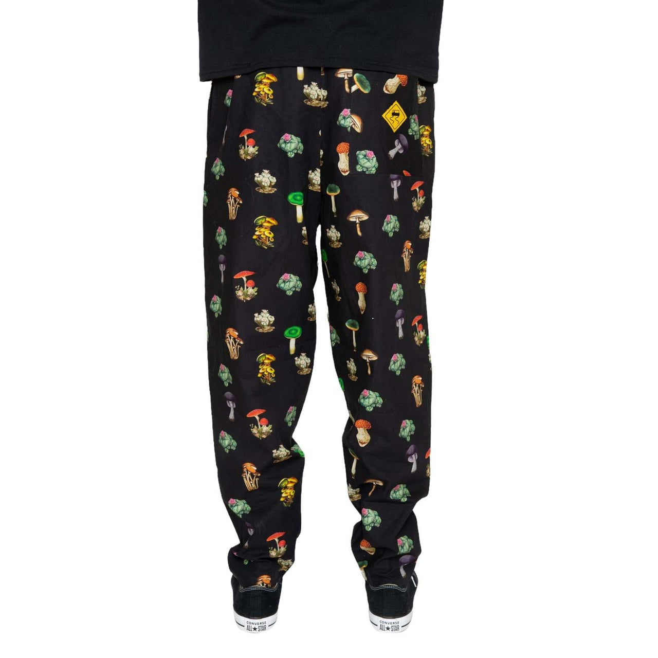 Skidz Pants Mushrooms & Cacti - Black