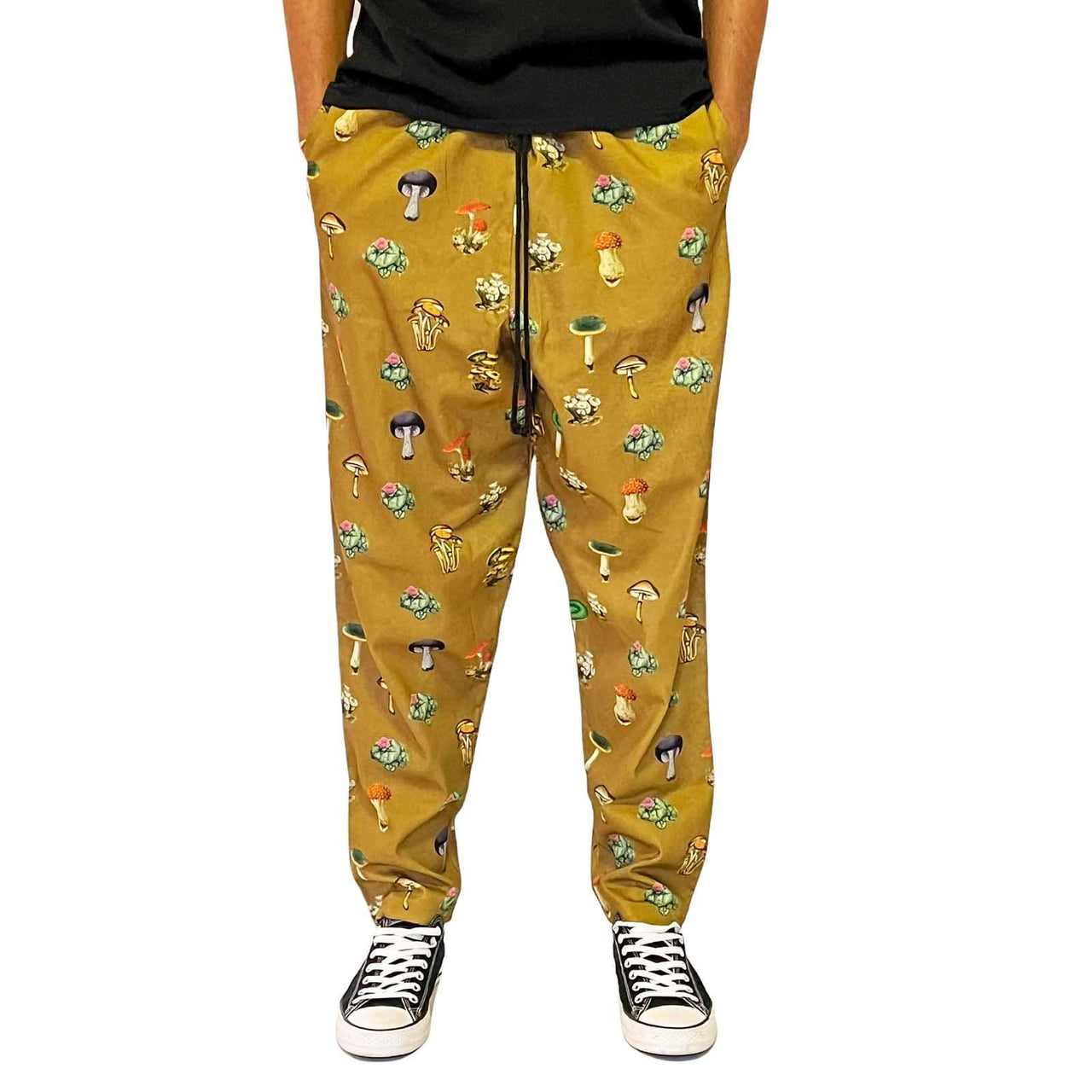 SKIDZ NYC Pants Mushrooms & Cacti - Brown