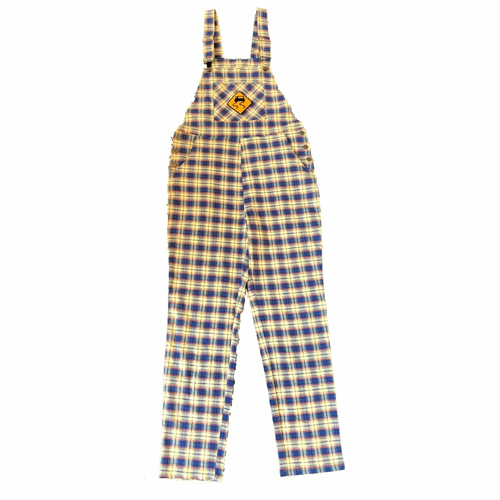 Skidz Overalls - Yellow/Navy - SKIDZ NYC