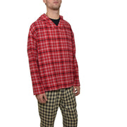 Red Plaid Hoodie - SKIDZ NYC