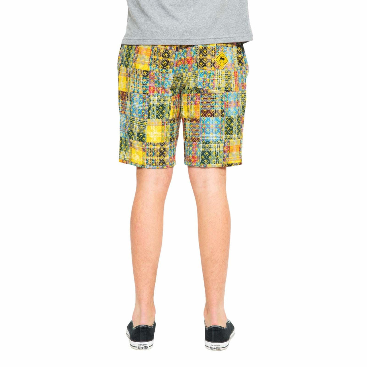 Skidz Pants Skidz Logo Patchwork Shorts