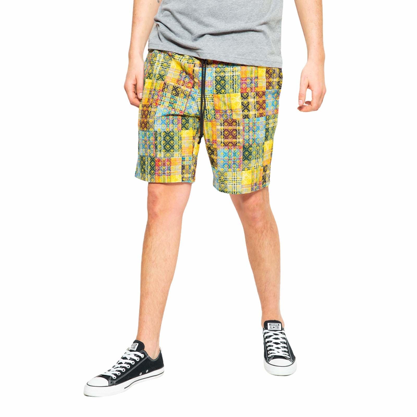 DESCENDANT PATCHWORK SHORTS サイズ3 DESCENDANT PATCHWORK SHORTS サイズ3