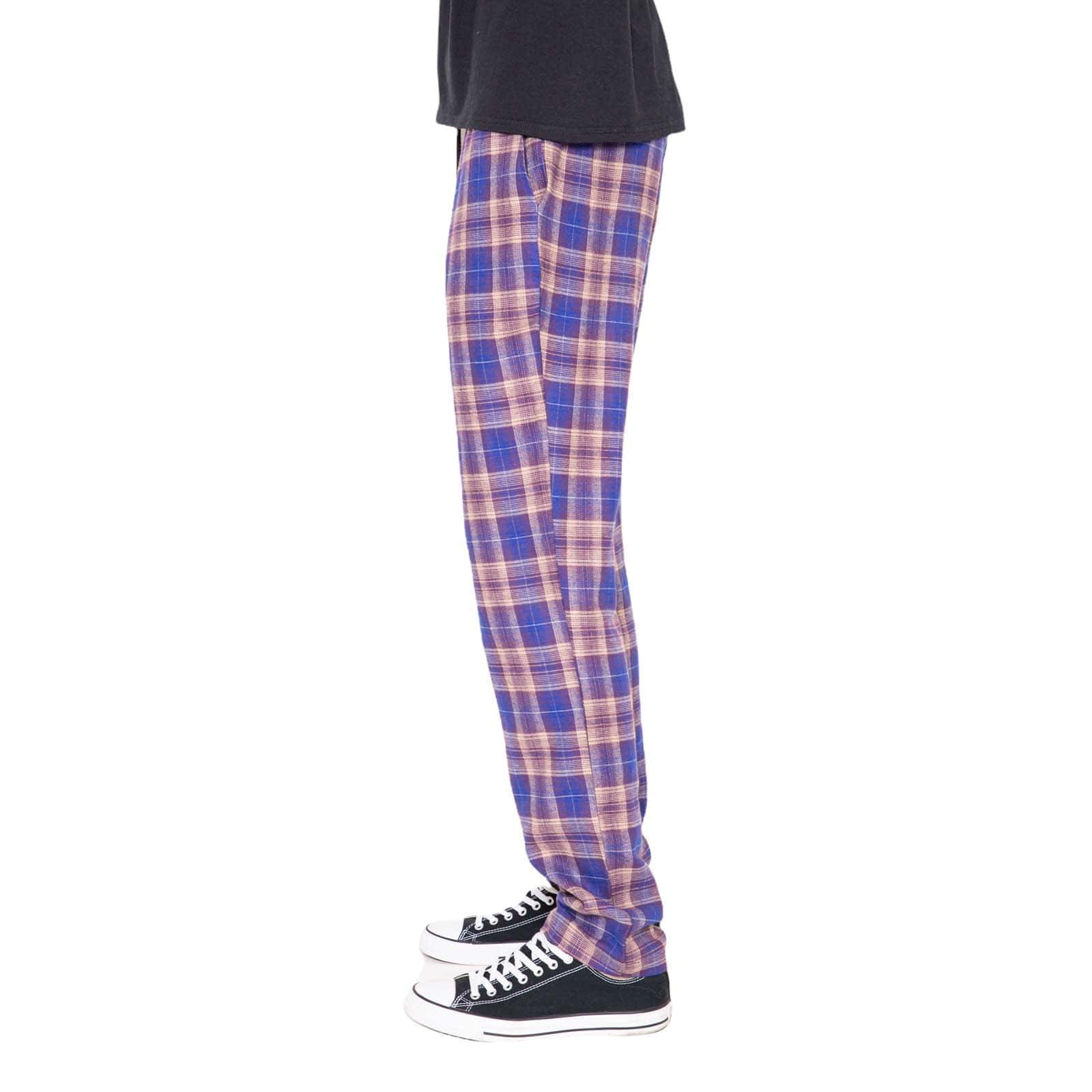 Skidz Pants Stash Pant - Baymen Purple Flannel