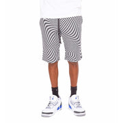 SKIDZ NYC Pants Trippy Check Shorts